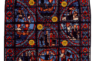 vitrail de la Cathdrale de Rouen