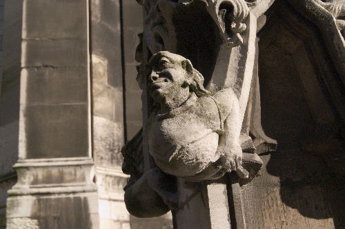 Photo de l'une des gargouilles de la Cathédrale