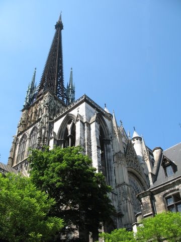 Photo de la flèche de la Cathédrale